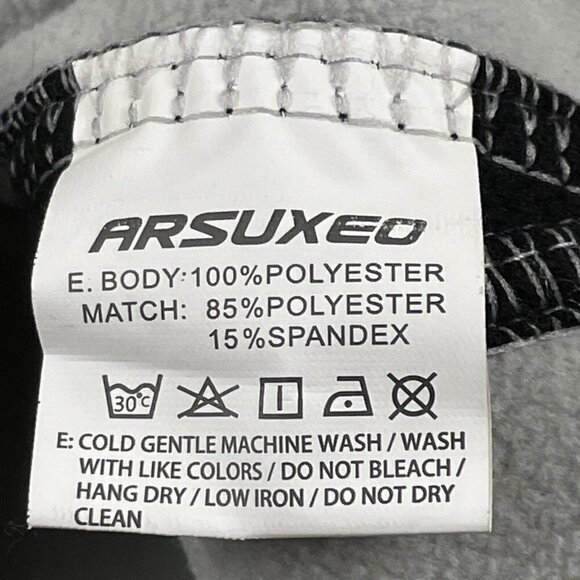 Arsuxeo Cycling Jacket Men’s S Winter Thermal  Windproof Breathable Waterproof - Picture 6 of 9